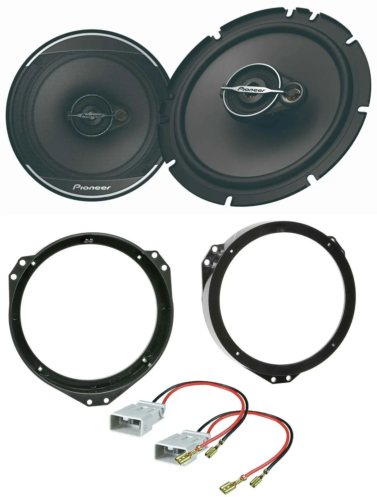 Pioneer 16,5cm 3-Wege 320Watt Lautsprecher für Honda Jazz 02-08 Fronttür Auto Bo