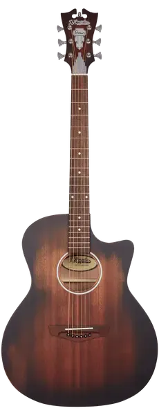 Электроакустическая гитара D'Angelico Premier Gramercy LS Cutaway Grand Auditorium Aged Mahogany