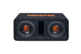 Memphis MJPE12D1 Loaded Dual 12" Vented Enclosure