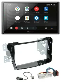 Автомагнитола для Hyundai i40 VF (с 2011) Pioneer 2 DIN, DAB, MP3, Bluetooth, USB, черный глянец