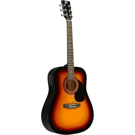 Электроакустическая гитара Rogue RA-090 Dreadnought Sunburst