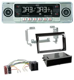 Dietz Bluetooth MP3 DAB USB Autoradio für Fiat Ducato (06-10) - piano