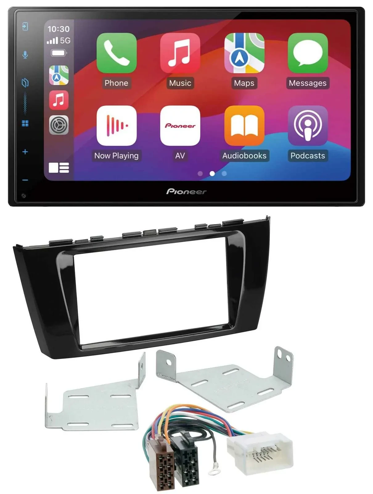 Автомагнитола Pioneer 2DIN DAB USB MP3 Bluetooth для Mitsubishi Mirage/Space Star