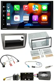 Автомагнитола Kenwood 2-DIN DAB USB Bluetooth для Alfa Romeo Mito (2014–2018)