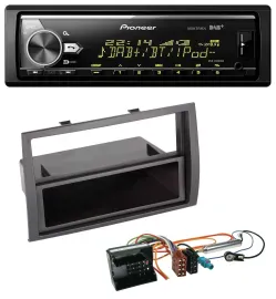 Автомагнитола для Citroen Jumper (2006–2011) Pioneer Bluetooth, USB, DAB, MP3, Quadlock