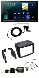 Pioneer 2DIN DAB USB Lenkrad Bluetooth Autoradio für Fiat Doblo ab 2010 Opel Com