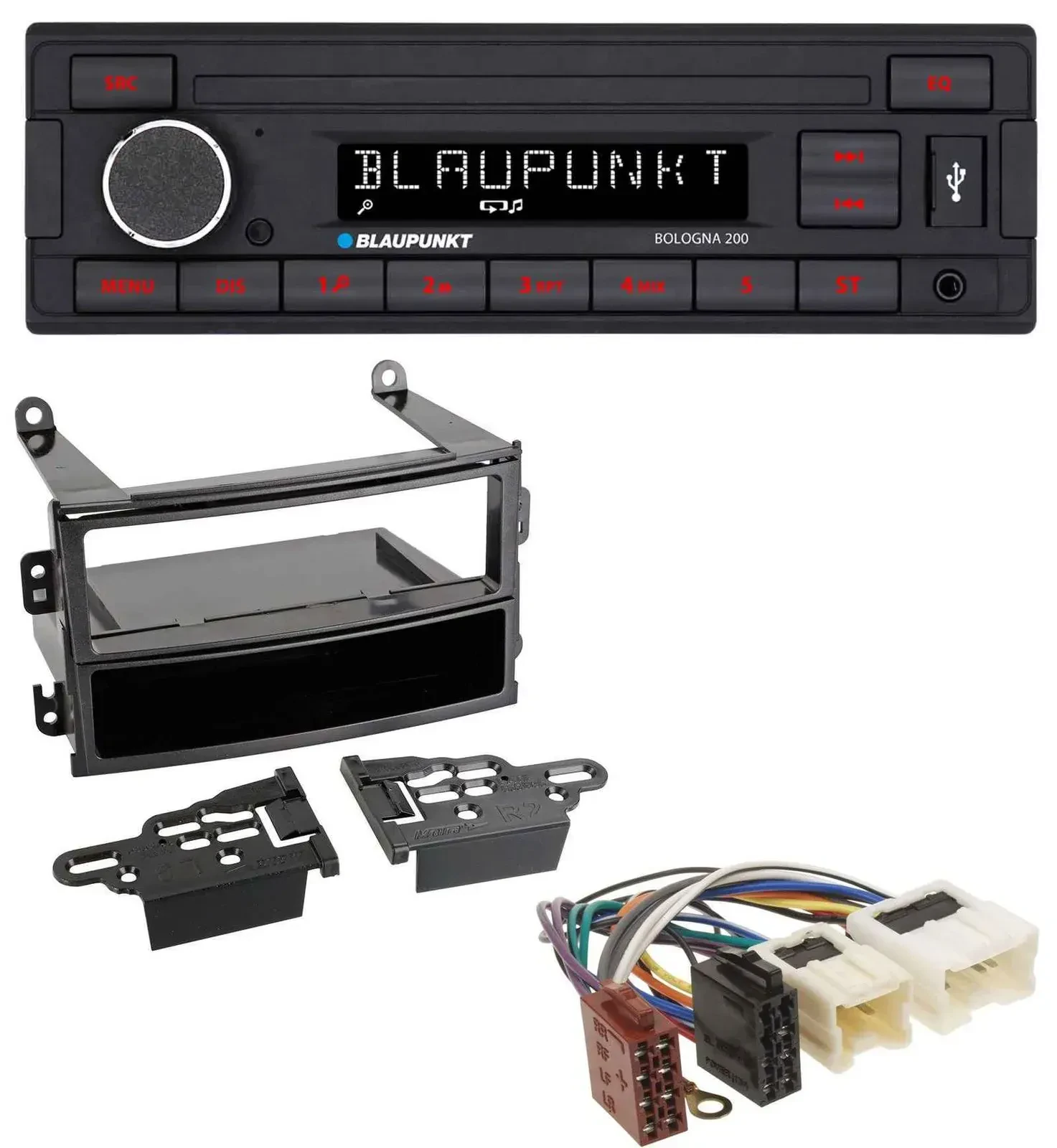 Blaupunkt MP3 AUX USB 1DIN Autoradio für Nissan 350Z Roadster 2003-2005