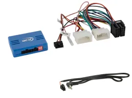 Адаптер рулевого управления для Hyundai/Kia JVC 24/18-pin, аналоговый, 3.5 mm (Klinke), совместимый с Clarion