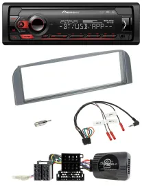 Автомагнитола Pioneer для Alfa Romeo 147/GT 2007–2010, антрацит, USB, DAB, Bluetooth
