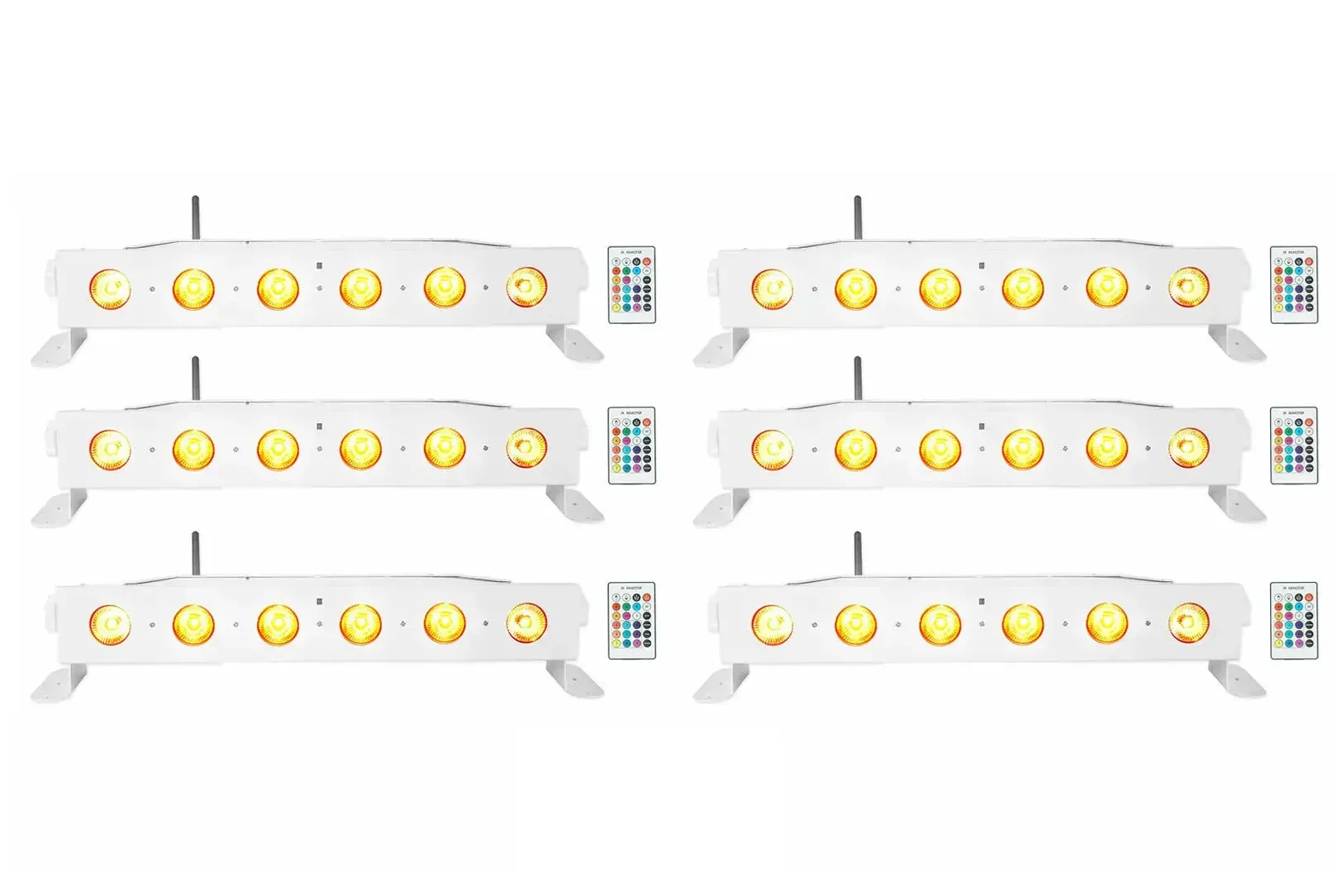 Светодиодный прибор Rockville BEST STRIP 60 White (6 штук)