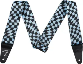 Ремень для гитары Fender 099-0637-262 Wavy Checkerboard Blue