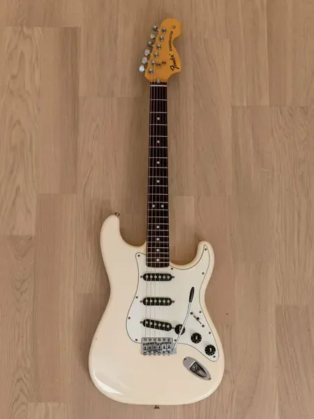 Электрогитара Fender Stratocaster ST72-85SC Scalloped Olympic White w/gigbag Japan 1994