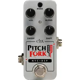 Педаль эффектов для электрогитары Electro-Harmonix Pico Pitch Fork Pitch Shifter Effects Pedal Silver