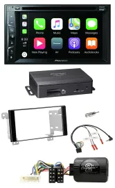 Pioneer Lenkrad TMC 2DIN Bluetooth DAB Navigation für Subaru ForesterSJ Impreza