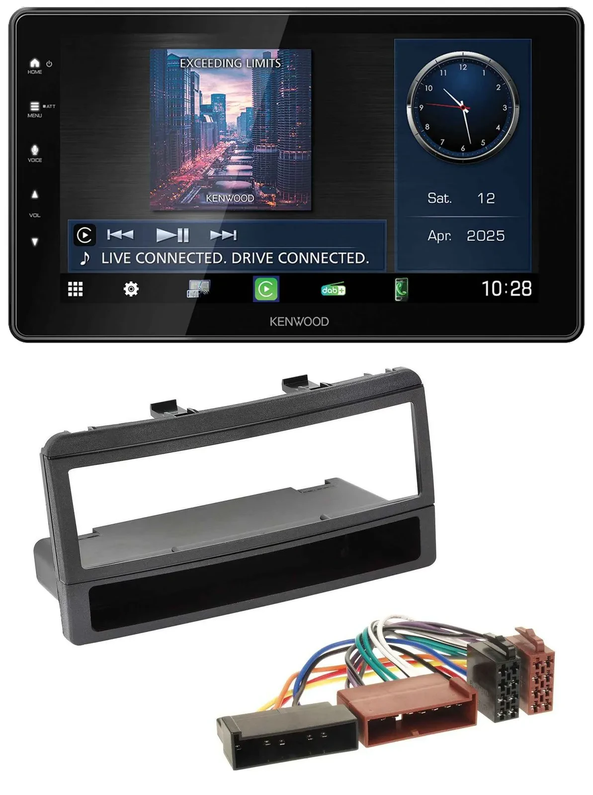 Kenwood MP3 Bluetooth USB DAB Autoradio für Ford Mondeo 96-02 Puma Transit Ablag