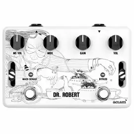 Педаль эффектов для электрогитары Aclam Dr. Robert Overdrive Effect Pedal