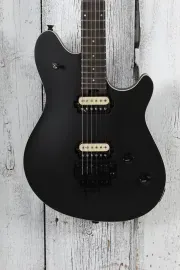 Б/У электрогитара EVH Wolfgang Special HH, 22 лада, мензура 25.5", с тремоло Floyd Rose с EVH D-Tuna, черный (Stealth Black), с чехлом