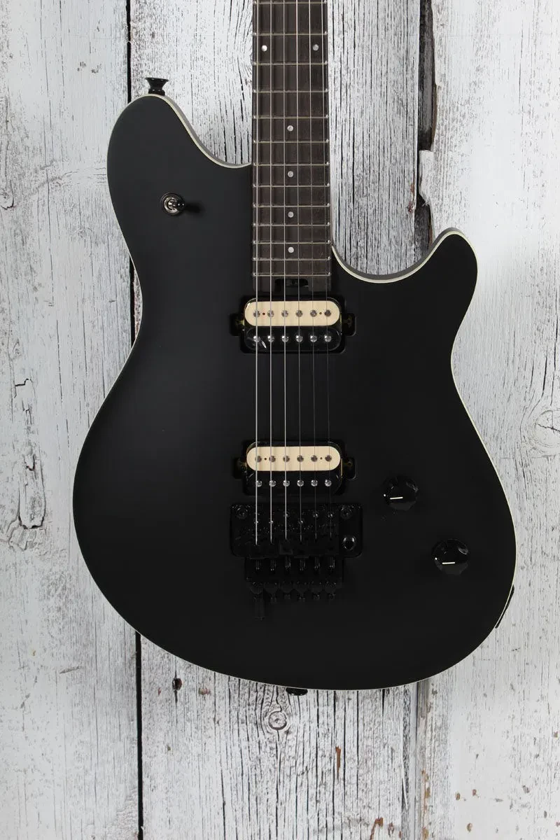 Б/У электрогитара EVH Wolfgang Special HH, 22 лада, мензура 25.5", с тремоло Floyd Rose с EVH D-Tuna, черный (Stealth Black), с чехлом