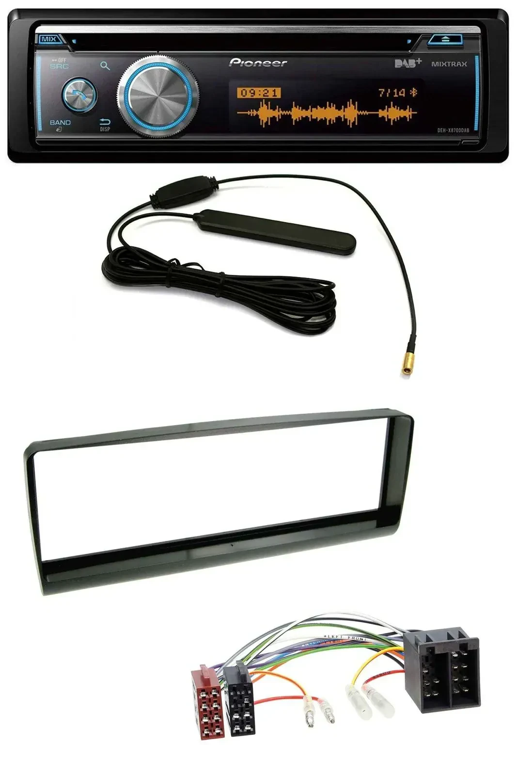 Автомагнитола для Alfa Romeo 156 (1997–2001) Pioneer CD, USB, Bluetooth, DAB, MP3