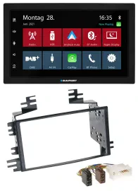 Blaupunkt MP3 Bluetooth DAB 2DIN USB Autoradio für Kia Rio Rio5 Sportage Hyundai