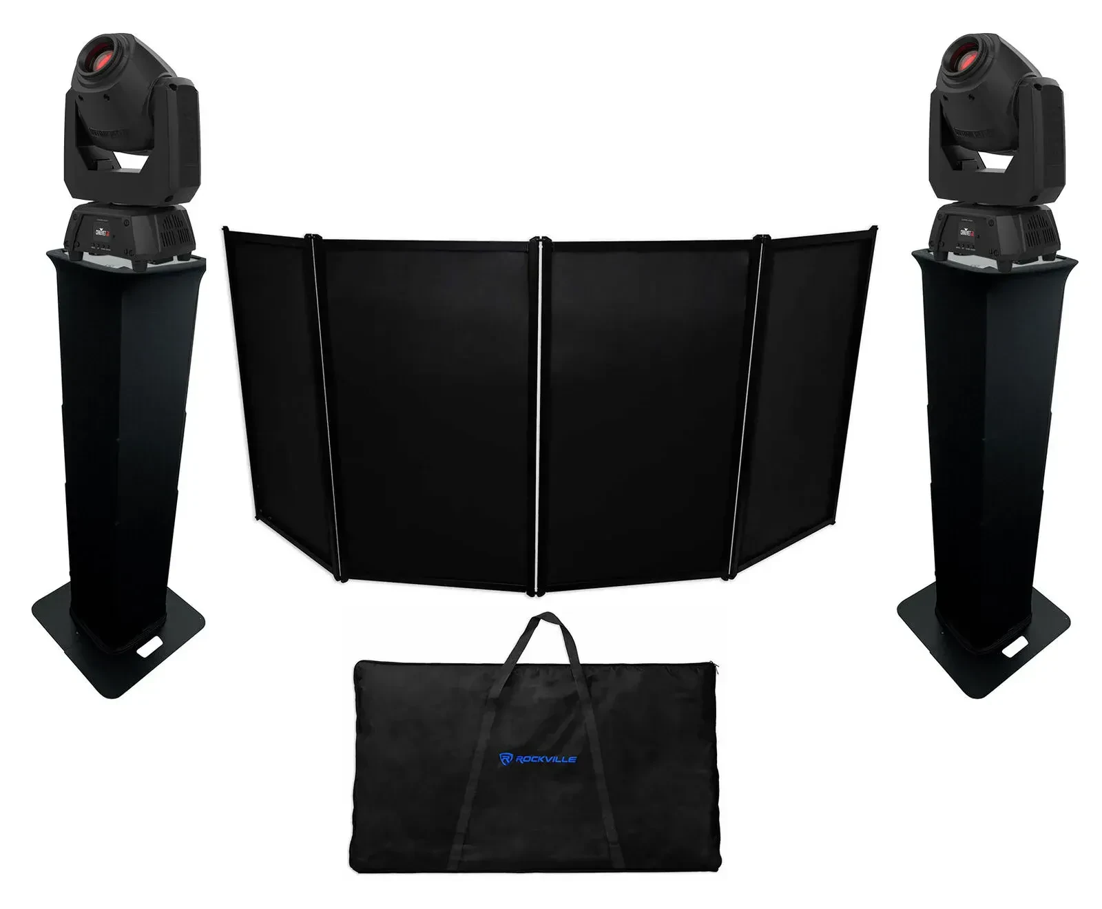 Прибор с полным движением Chauvet DJ Intimidator Spot 260X с аксессуарами (пара)