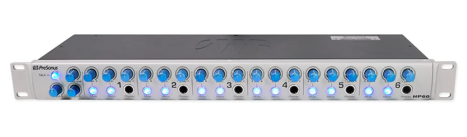 Усилитель для наушников для студии и подкаста PreSonus HP60 6-канальный с talkback