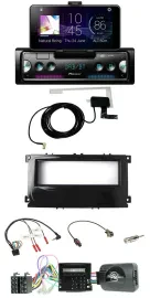 Автомагнитола Pioneer DAB, Bluetooth, USB, поддержка управления на руле, для Ford Galaxy/Focus/C-Max, с интерфейсом CAN