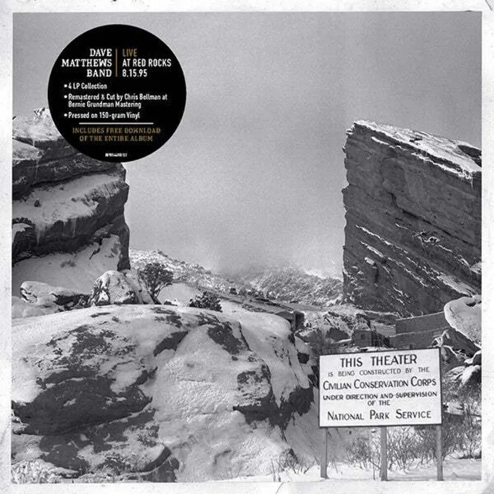 Виниловая пластинка Dave Matthews Band - Live At Red Rocks 8.15.95 NEW Sealed Vinyl