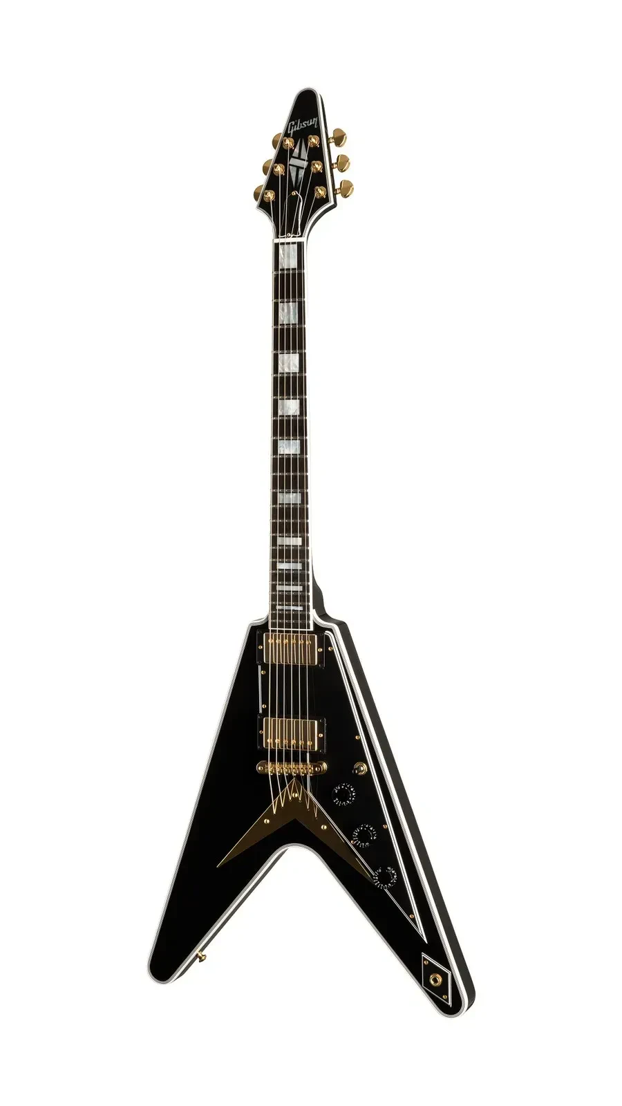 Электрогитара Gibson Custom Shop Flying V Custom Ebony