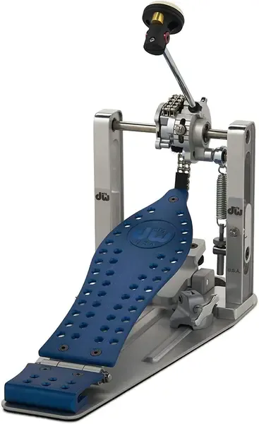 Педаль для барабана DW MFG Series Machined Chain Drive Single Pedal Blue Edition