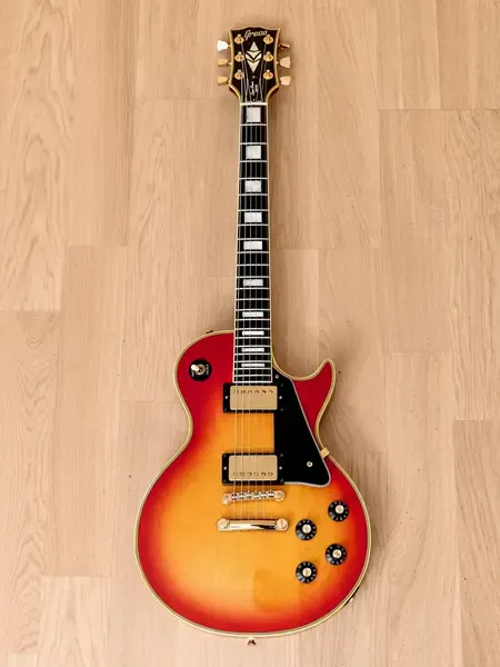 Электрогитара Greco EG500C Super Power Custom HH Sunburst w/case Japan 1981