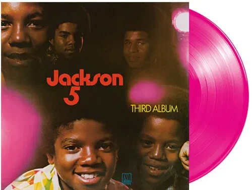 Виниловая пластинка The Jackson 5 - Third Album - Clear Pink Vinyl [New Vinyl LP] Clear Vinyl, Pink,