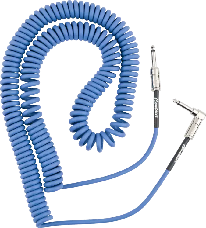 Инструментальный кабель Fender 099-0573-002 Contour Lake Placid Blue 9 м