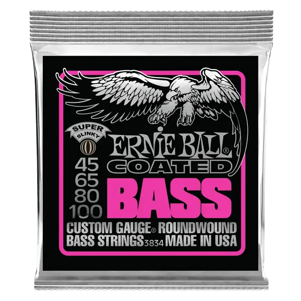 Струны для бас-гитар Ernie Ball 3834 45-100