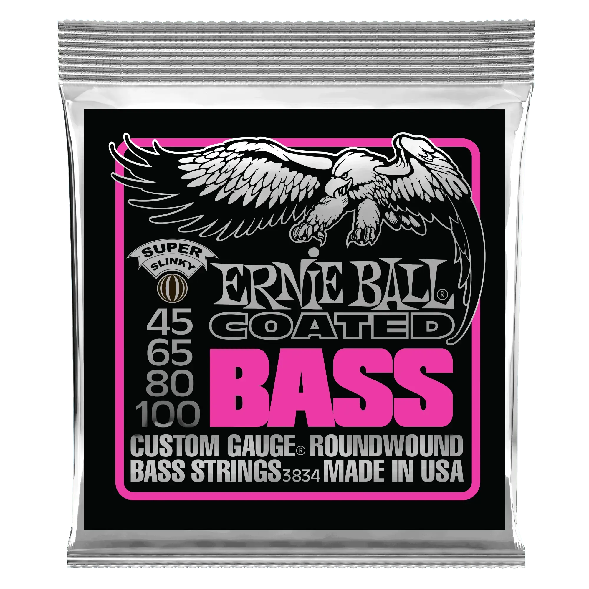 Струны для бас-гитар Ernie Ball 3834 45-100