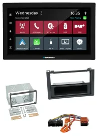 Blaupunkt DAB Bluetooth USB MP3 2DIN Autoradio für Saab 9.3 Ys3F 2007-2012