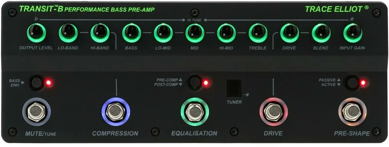Напольный предусилитель для бас-гитары Trace Elliot Transit B
