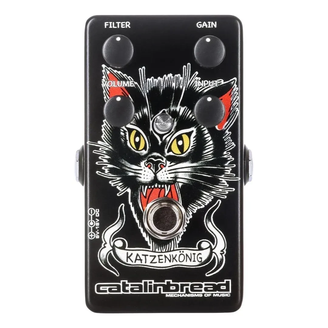 Б/У Педаль эффектов для электрогитары Catalinbread Katzenkonig Traditional Ink Collection Fuzz