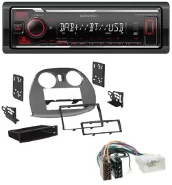 Kenwood MP3 Bluetooth USB DAB Autoradio für Mitsubishi Eclipse 4G 2005-2012