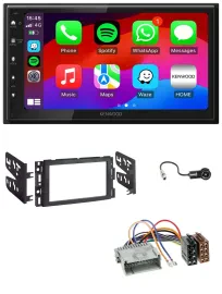 Kenwood MP3 USB DAB 2DIN Bluetooth Autoradio für Buick Enclave 2008-2012 Lucerne