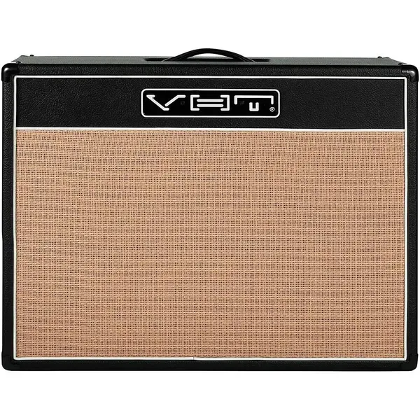 Кабинет для электрогитары VHT D-Series 2x12 Cabinet Black and Beige
