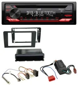 JVC CD DAB USB Bluetooth MP3 Autoradio für Audi A3 8P 03-06 Symphony Bose Aktivs