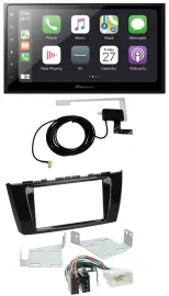 Автомагнитола Pioneer 2-DIN Bluetooth DAB USB MP3 для Mitsubishi Mirage/Space Star