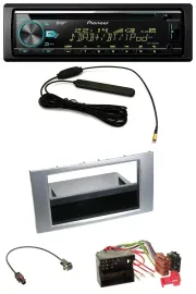 Автомагнитола Pioneer CD, MP3, AUX, DAB, USB, для Ford Kuga/Fusion/Transit (2005–2012), серебристая