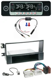 Dietz MP3 DAB Bluetooth USB Autoradio für Kia Sportage II 08-10 neue Verkabelung