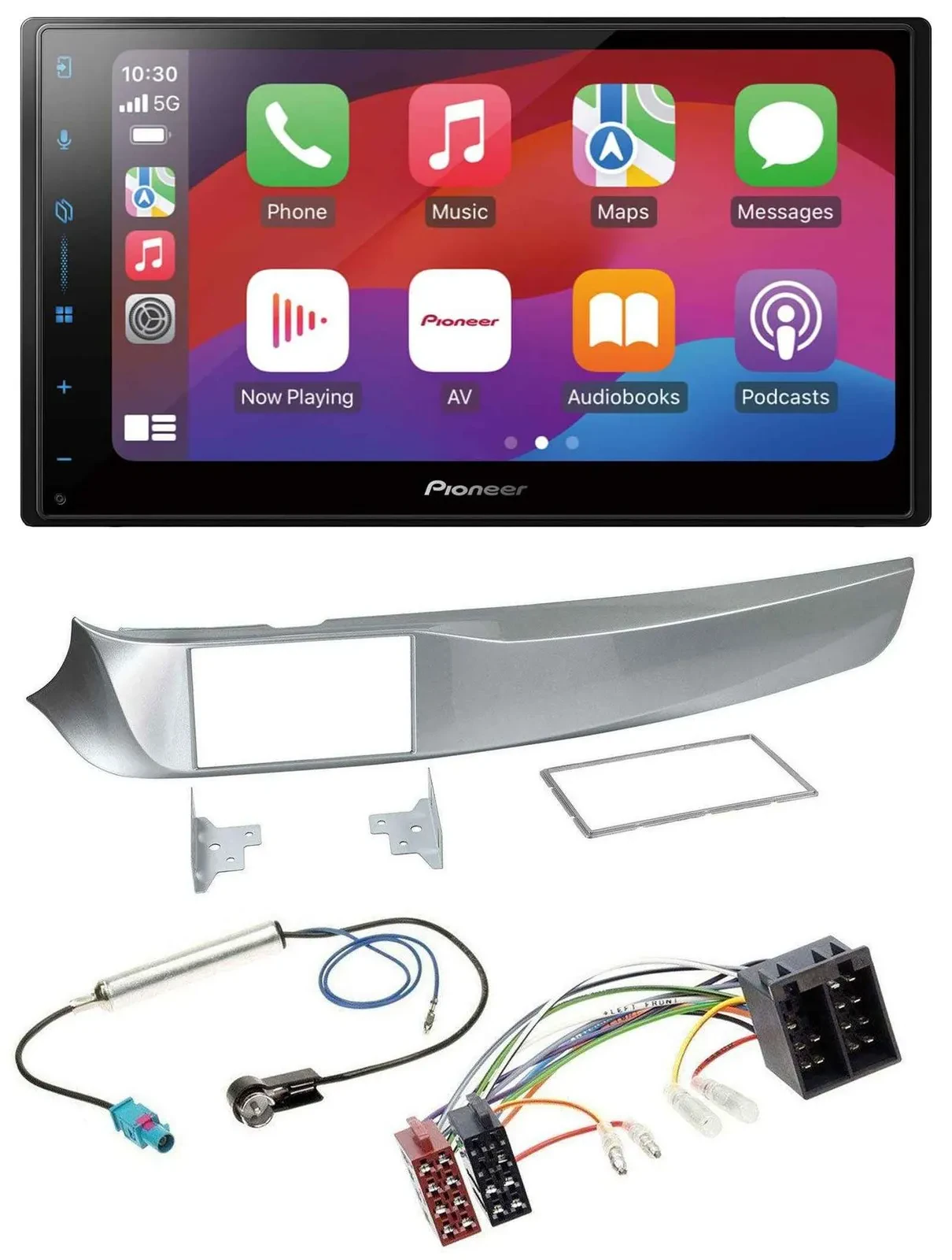 Pioneer DAB USB MP3 Bluetooth 2DIN Autoradio für Alfa Giulietta 05/2010-10/2013