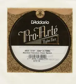 Струна для классической гитары D'Addario J4501, нейлон, калибр 28