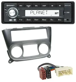 Автомагнитола Continental 1DIN, MP3, AUX, USB, DAB для Nissan Almera N16