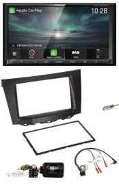 Kenwood Bluetooth USB 2DIN Lenkrad TMC DAB Navigation für Suzuki Kizashi ab 2010