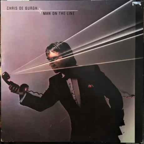 CHRIS DE BURGH - Man On The Line (LP , Used)